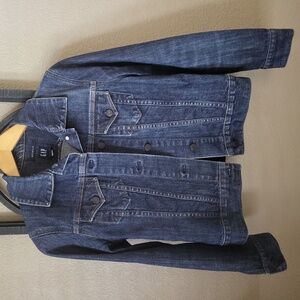 GAP Women's Dark Blue Jean Jacket